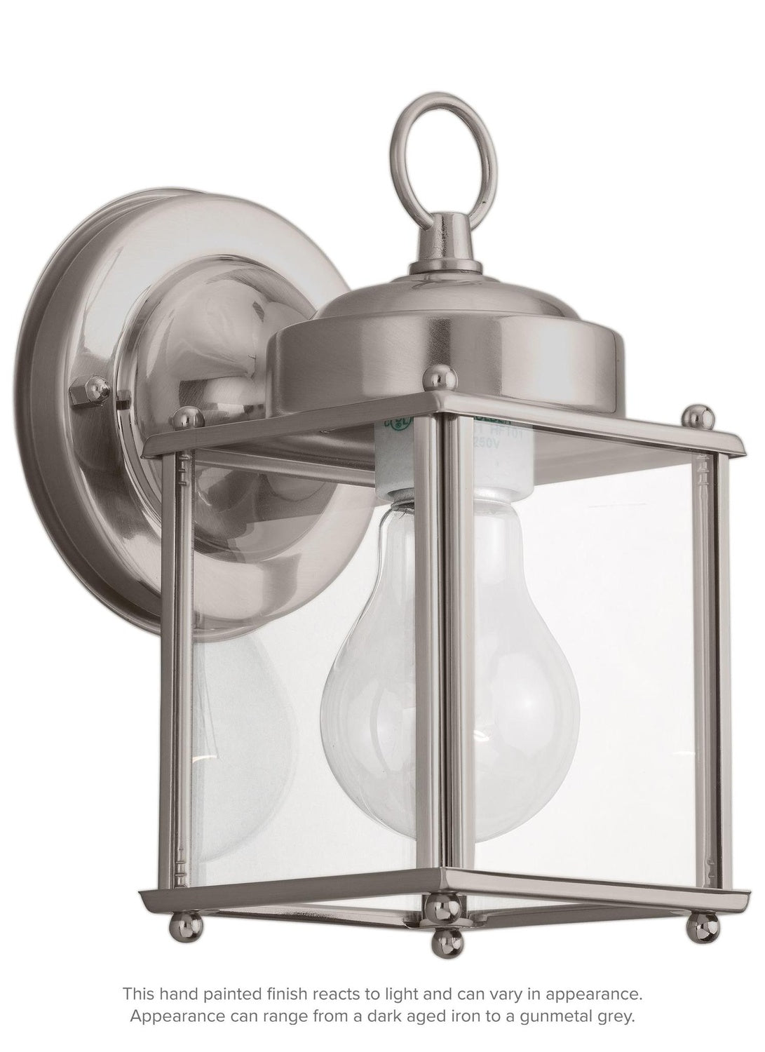 GENERATION LIGHTING, NEW CASTLE ONE LIGHT OUTDOOR WALL LANTERN, OUTDOOR WALL LIGHTS
