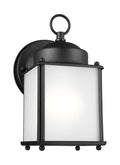 GENERATION LIGHTING, NEW CASTLE ONE LIGHT OUTDOOR WALL LANTERN, OUTDOOR WALL LIGHTS