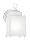 GENERATION LIGHTING, NEW CASTLE ONE LIGHT OUTDOOR WALL LANTERN, OUTDOOR WALL LIGHTS