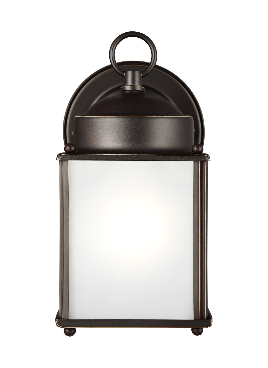 GENERATION LIGHTING, NEW CASTLE ONE LIGHT OUTDOOR WALL LANTERN, OUTDOOR WALL LIGHTS