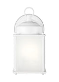 GENERATION LIGHTING, NEW CASTLE ONE LIGHT OUTDOOR WALL LANTERN, OUTDOOR WALL LIGHTS