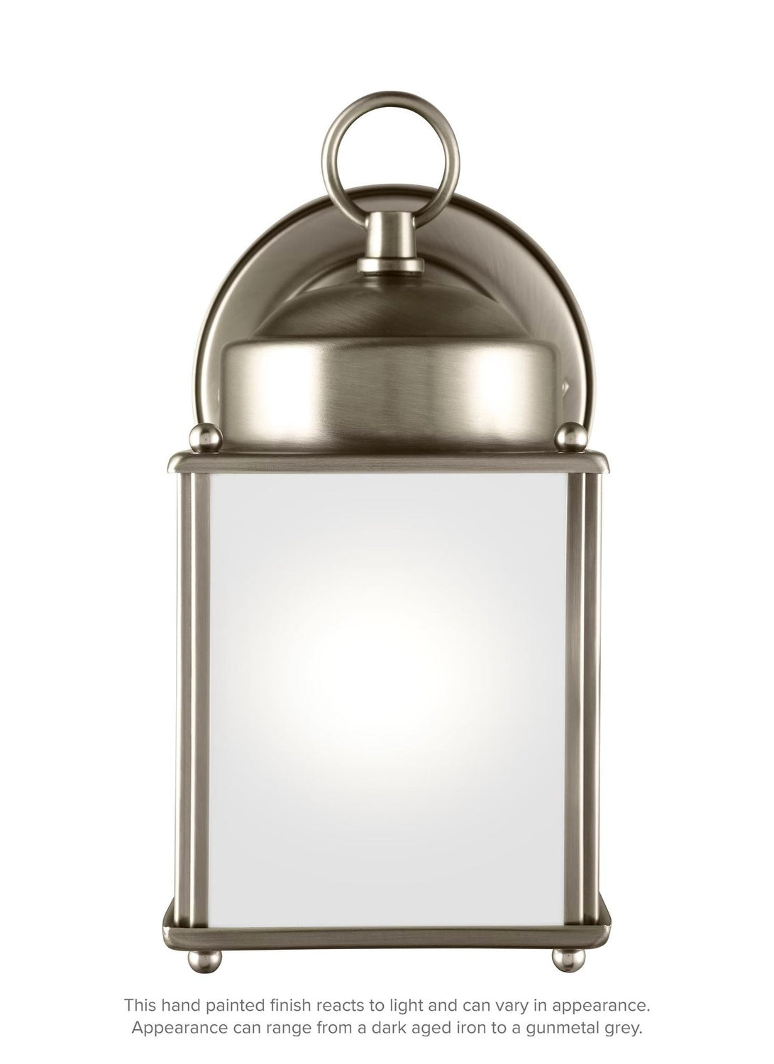 GENERATION LIGHTING, NEW CASTLE ONE LIGHT OUTDOOR WALL LANTERN, OUTDOOR WALL LIGHTS