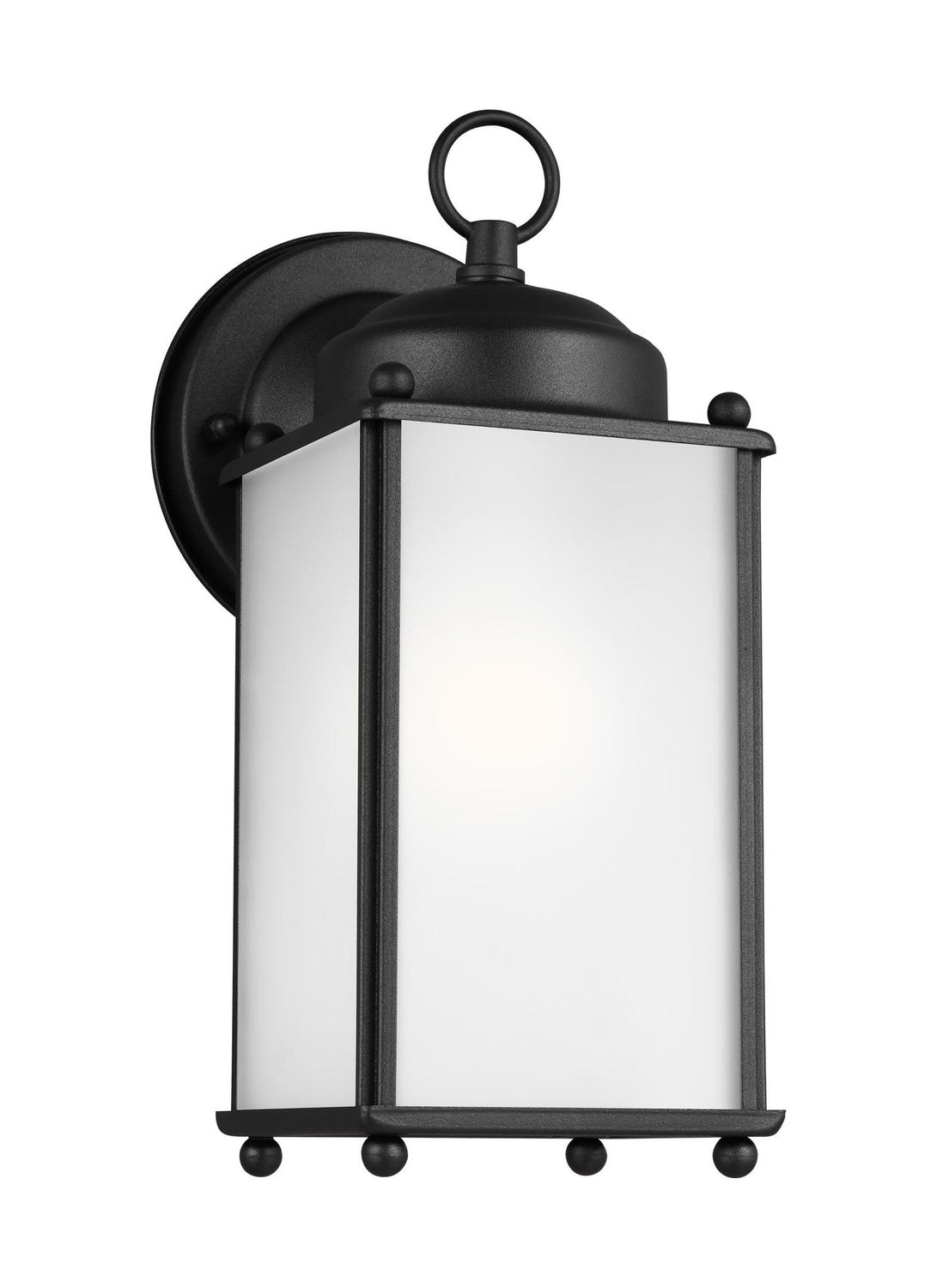 GENERATION LIGHTING, NEW CASTLE ONE LIGHT OUTDOOR WALL LANTERN, OUTDOOR WALL LIGHTS