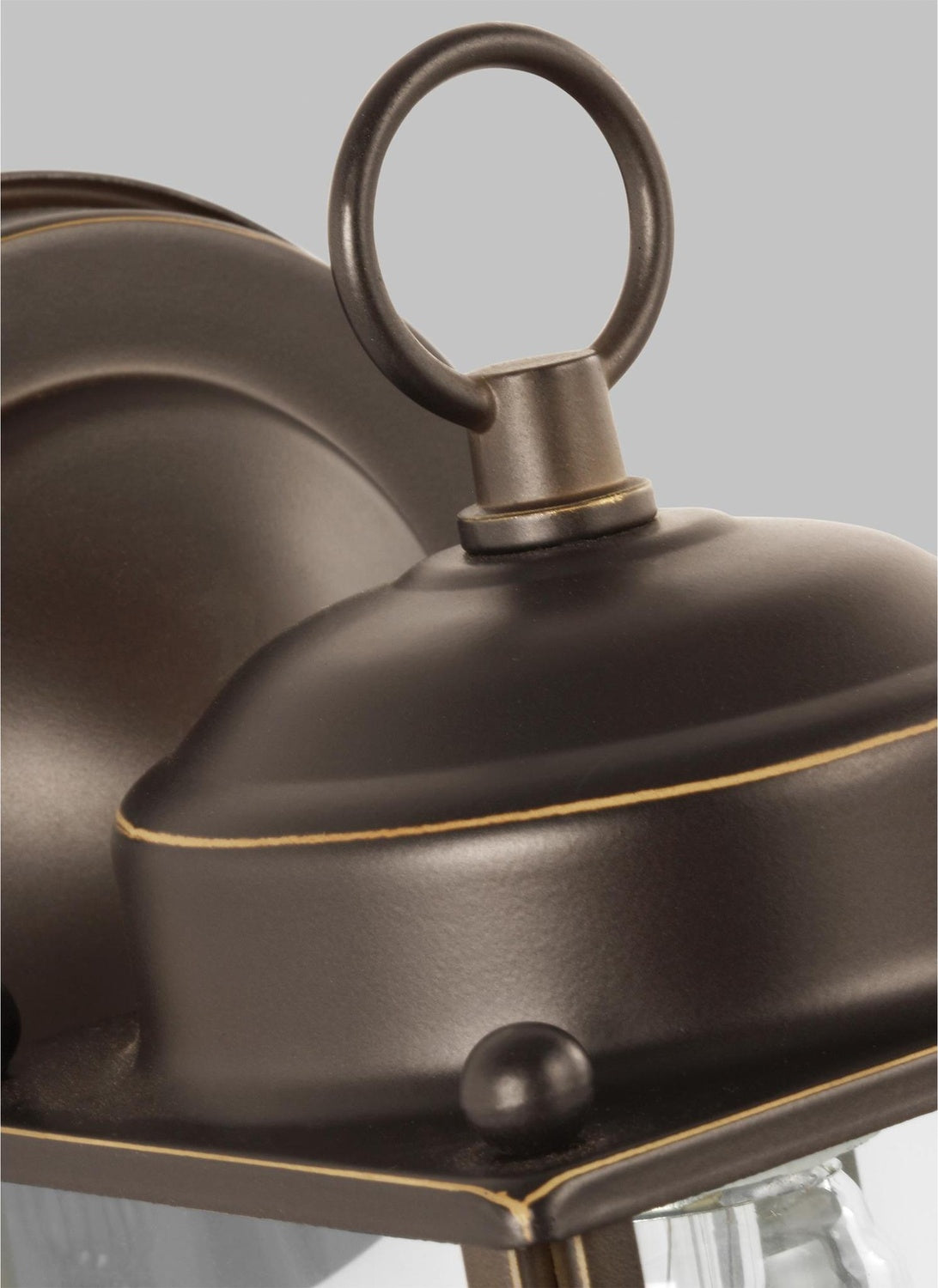 GENERATION LIGHTING, NEW CASTLE ONE LIGHT OUTDOOR WALL LANTERN, OUTDOOR WALL LIGHTS