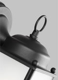 GENERATION LIGHTING, NEW CASTLE ONE LIGHT OUTDOOR WALL LANTERN, OUTDOOR WALL LIGHTS
