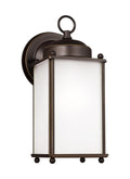 GENERATION LIGHTING, NEW CASTLE ONE LIGHT OUTDOOR WALL LANTERN, OUTDOOR WALL LIGHTS