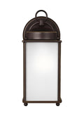 GENERATION LIGHTING, NEW CASTLE ONE LIGHT OUTDOOR WALL LANTERN, OUTDOOR WALL LIGHTS