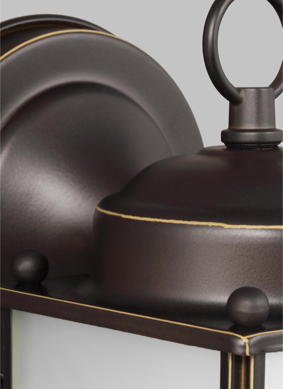 GENERATION LIGHTING, NEW CASTLE ONE LIGHT OUTDOOR WALL LANTERN, OUTDOOR WALL LIGHTS