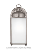 GENERATION LIGHTING, NEW CASTLE ONE LIGHT OUTDOOR WALL LANTERN, OUTDOOR WALL LIGHTS