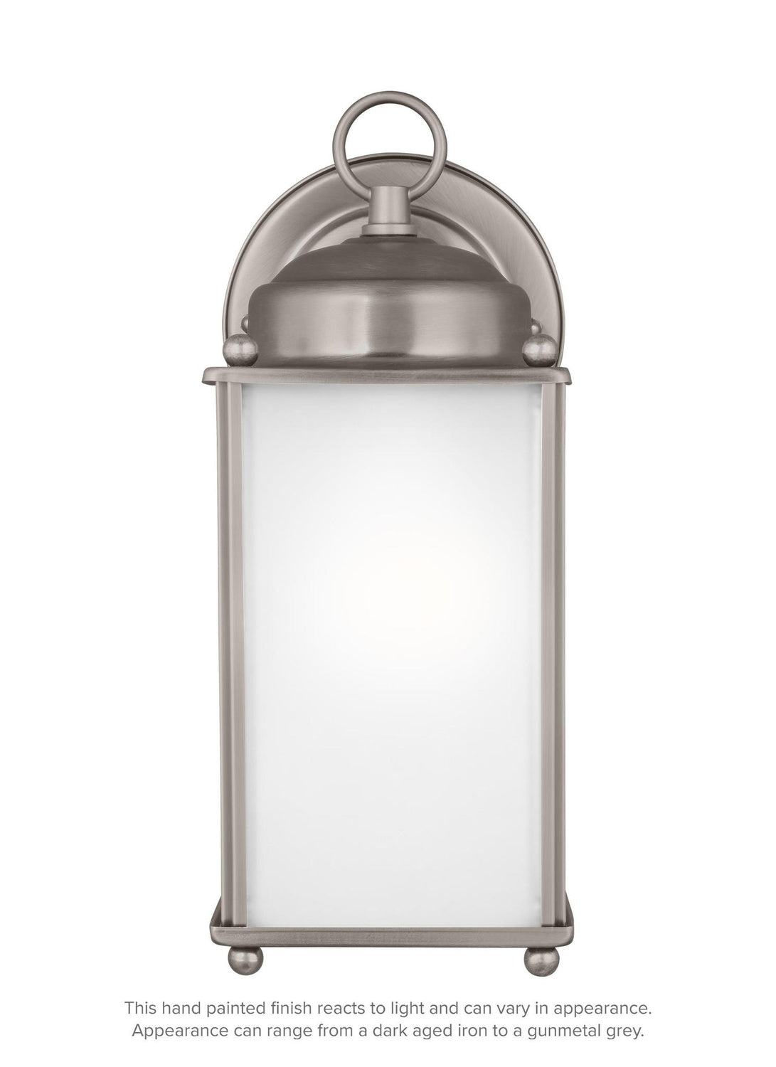 GENERATION LIGHTING, NEW CASTLE ONE LIGHT OUTDOOR WALL LANTERN, OUTDOOR WALL LIGHTS