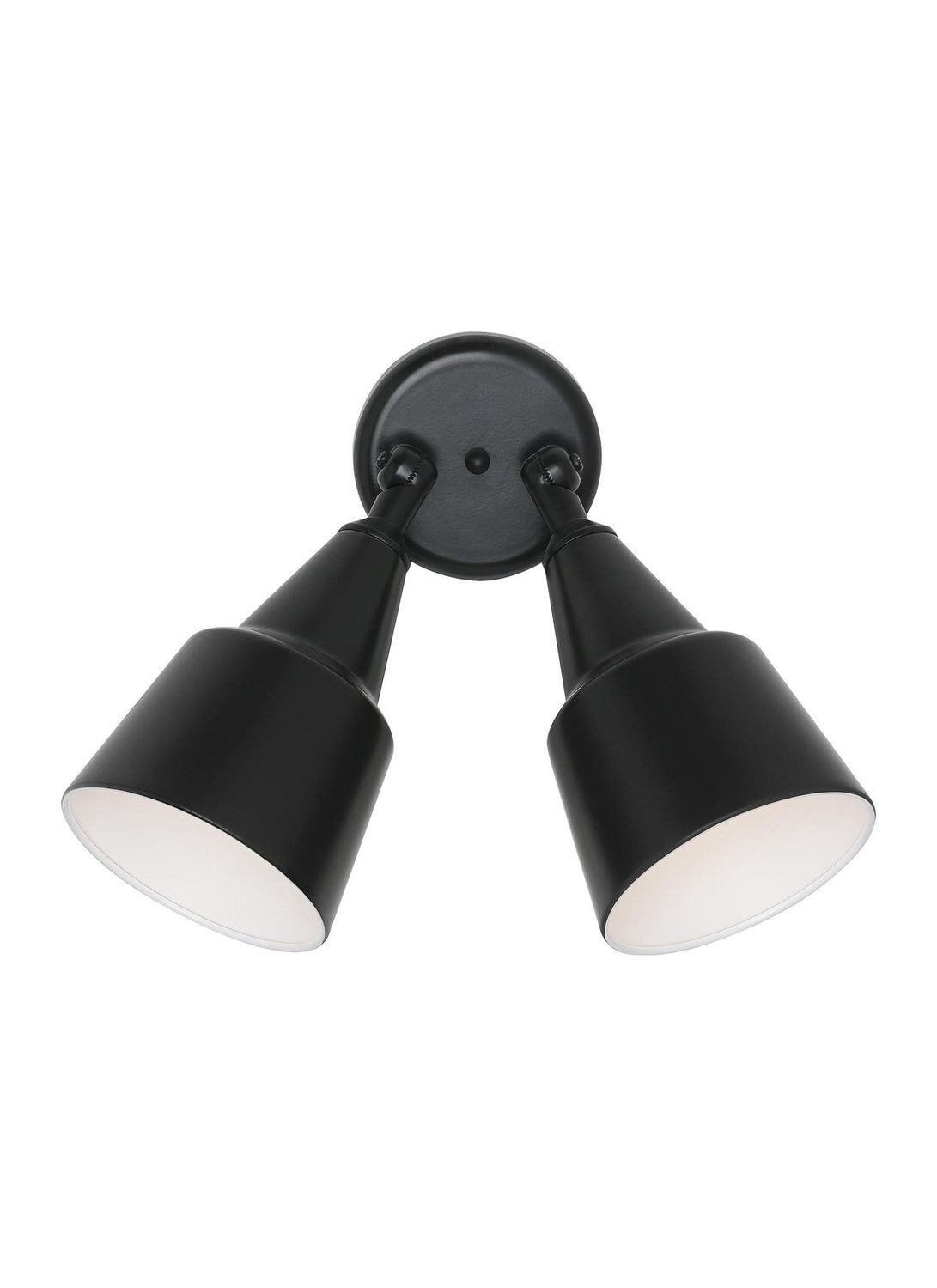 GENERATION LIGHTING, TWO LIGHT ADJUSTABLE SWIVEL FLOOD LIGHT, OUTDOOR WALL LIGHTS
