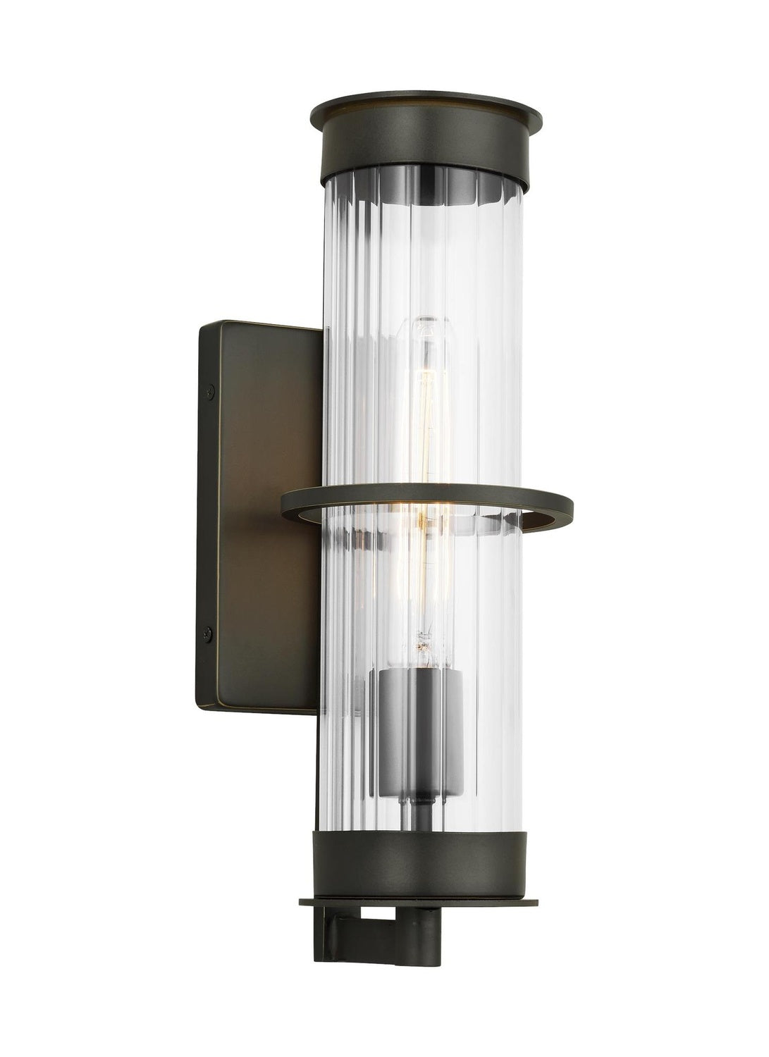 VISUAL COMFORT STUDIO, ALCONA ONE LIGHT OUTDOOR WALL LANTERN, OUTDOOR WALL LIGHTS