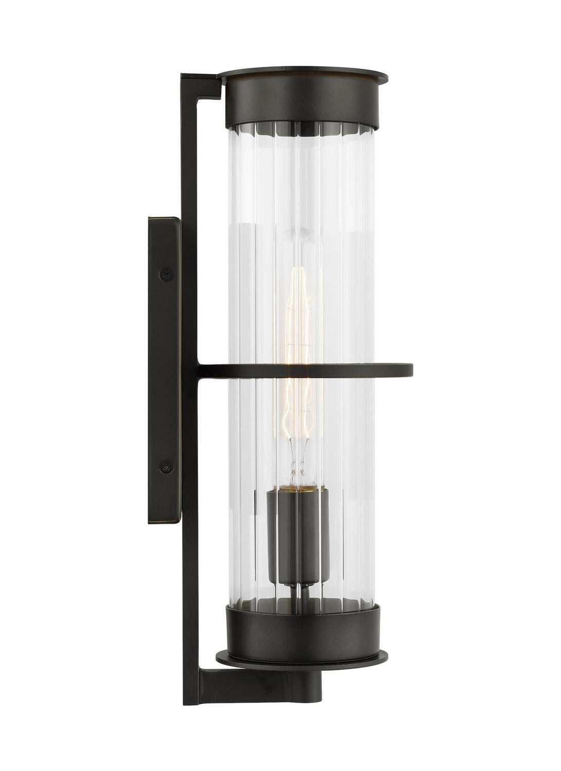 VISUAL COMFORT STUDIO, ALCONA ONE LIGHT OUTDOOR WALL LANTERN, OUTDOOR WALL LIGHTS
