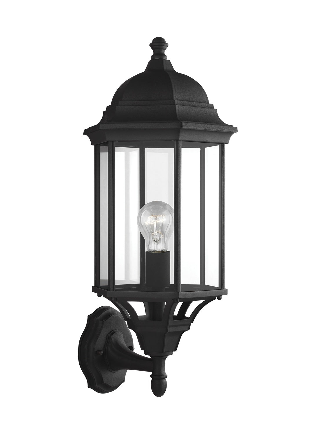 GENERATION LIGHTING, SEVIER ONE LIGHT UPLIGHT OUTDOOR WALL LANTERN, OUTDOOR WALL LIGHTS