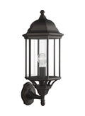 GENERATION LIGHTING, SEVIER ONE LIGHT UPLIGHT OUTDOOR WALL LANTERN, OUTDOOR WALL LIGHTS