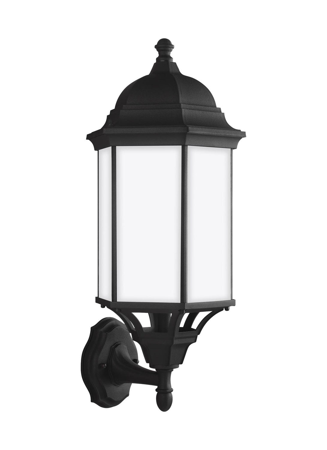 GENERATION LIGHTING, SEVIER ONE LIGHT UPLIGHT OUTDOOR WALL LANTERN, OUTDOOR WALL LIGHTS