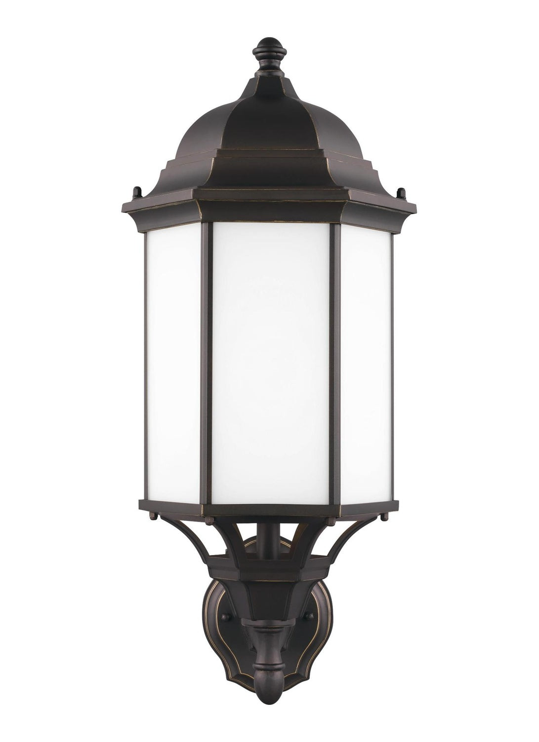 GENERATION LIGHTING, SEVIER ONE LIGHT UPLIGHT OUTDOOR WALL LANTERN, OUTDOOR WALL LIGHTS
