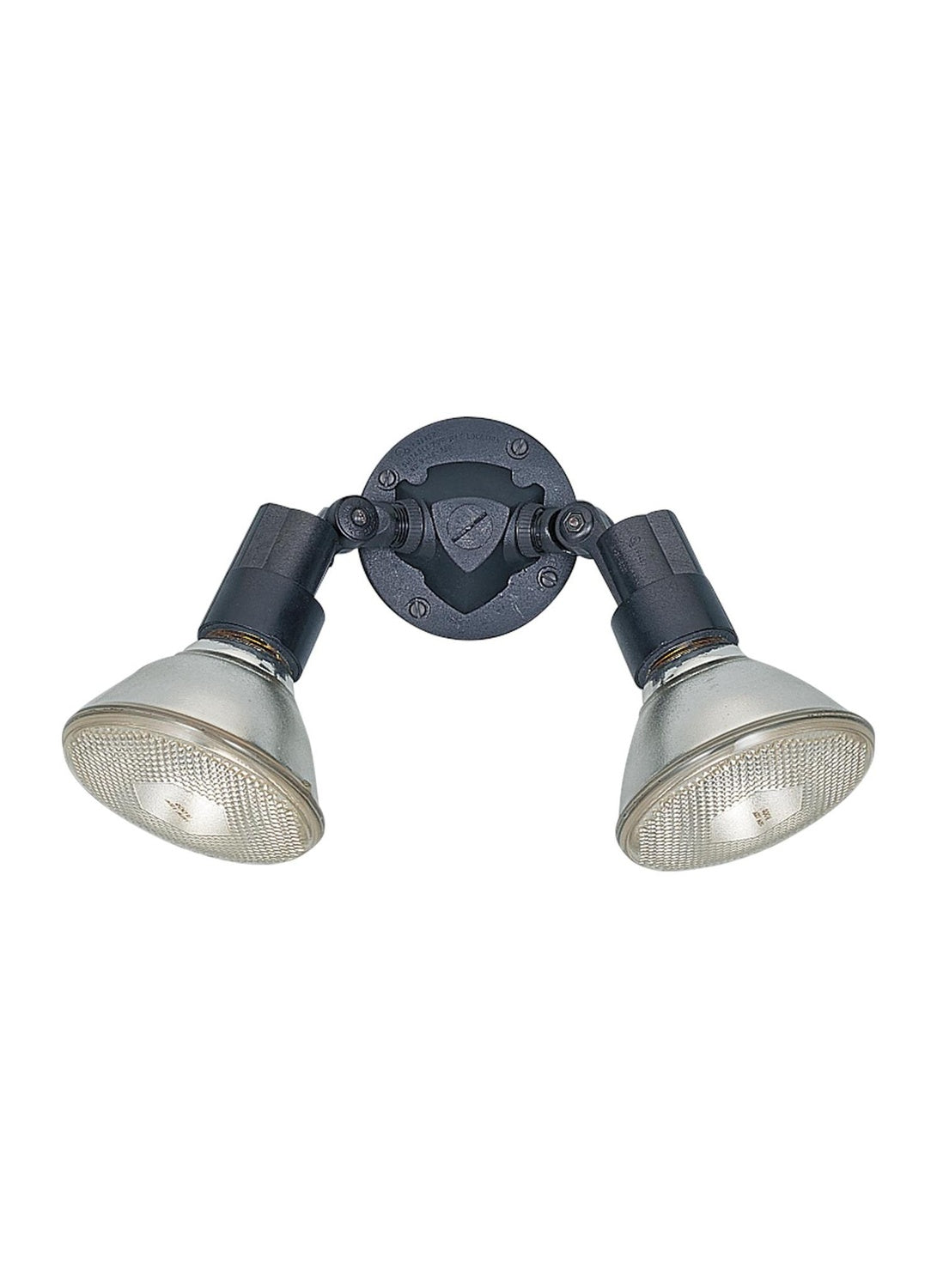 GENERATION LIGHTING, TWO LIGHT ADJUSTABLE SWIVEL FLOOD LIGHT, OUTDOOR WALL LIGHTS
