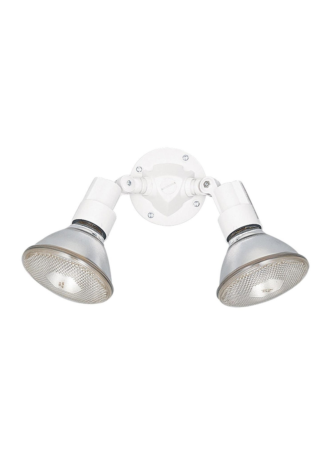 GENERATION LIGHTING, TWO LIGHT ADJUSTABLE SWIVEL FLOOD LIGHT, OUTDOOR WALL LIGHTS
