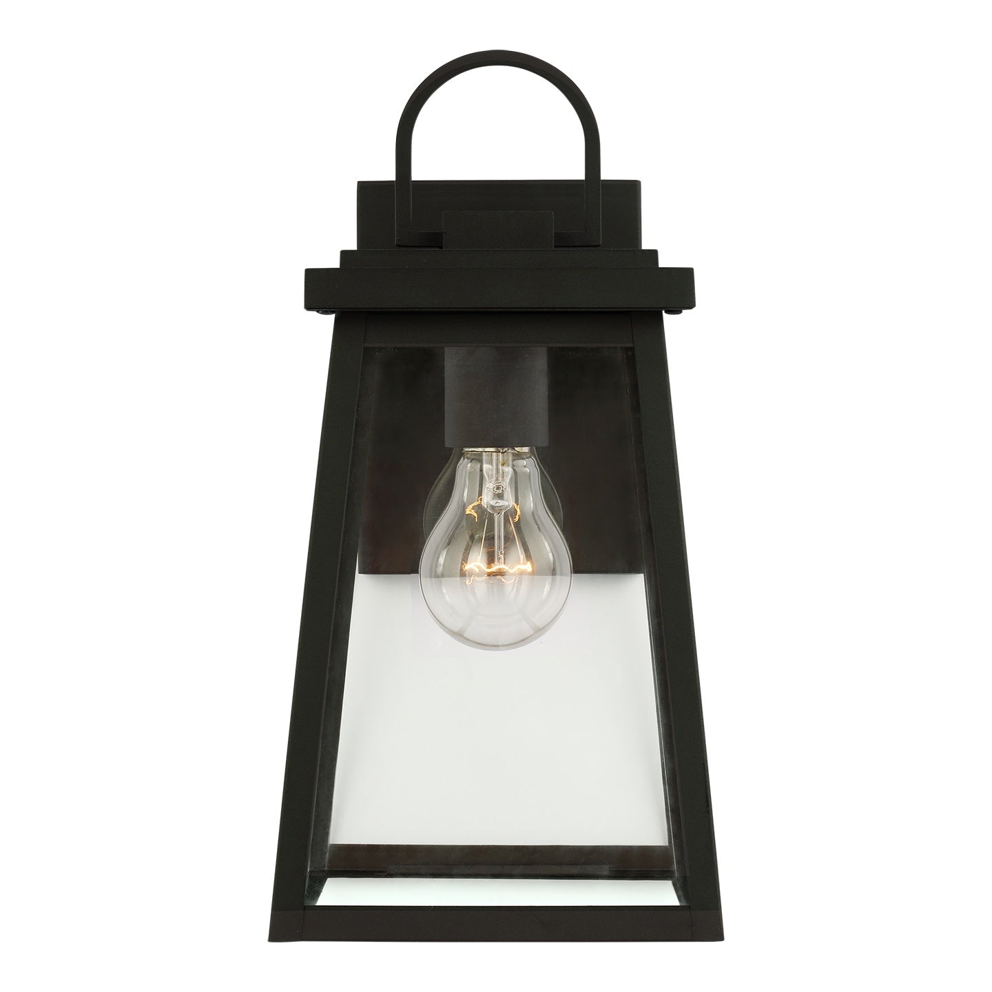 VISUAL COMFORT & CO., FOUNDERS ONE LIGHT OUTDOOR WALL LANTERN, OUTDOOR WALL LIGHTS
