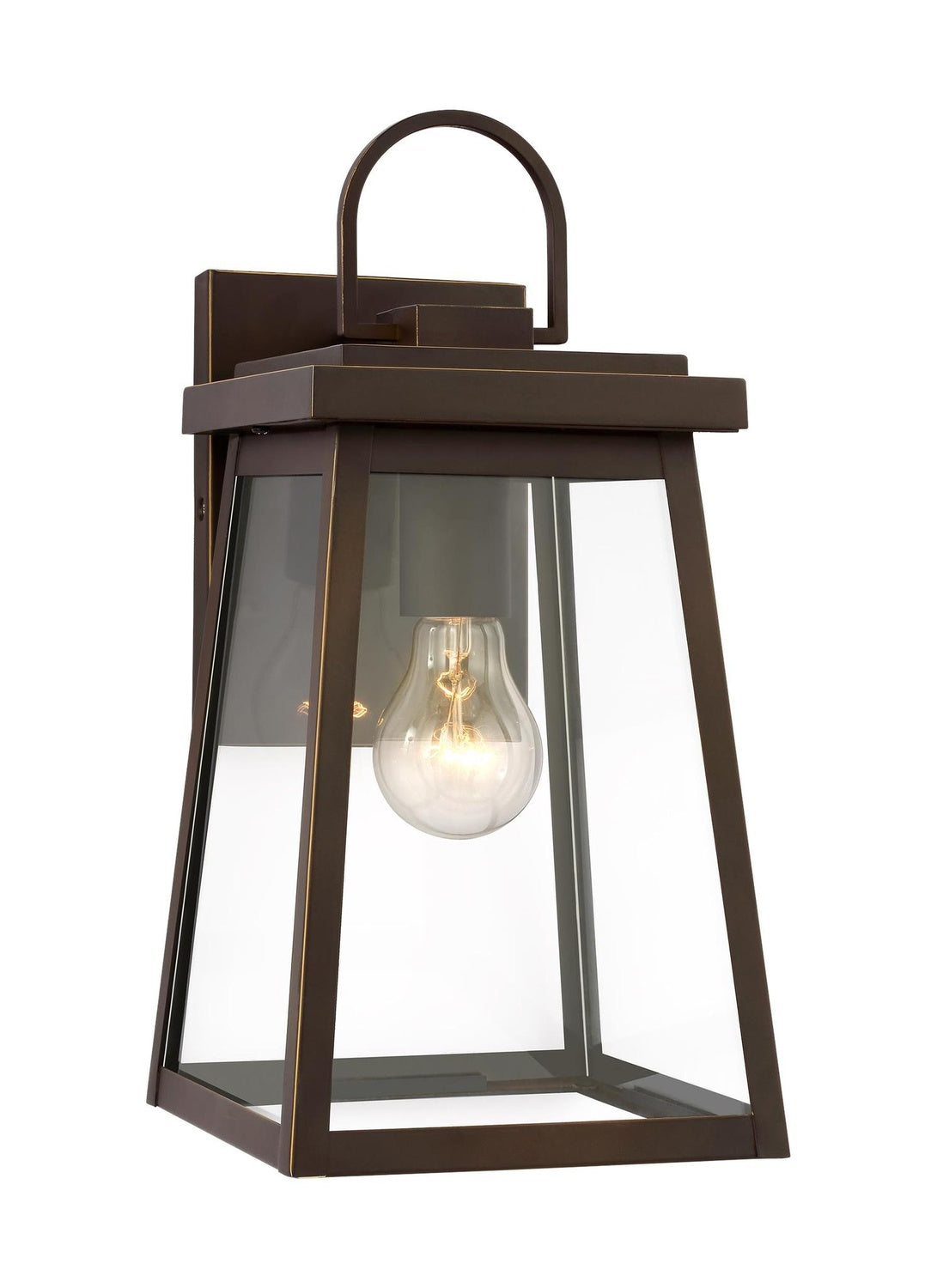 VISUAL COMFORT & CO., FOUNDERS ONE LIGHT OUTDOOR WALL LANTERN, OUTDOOR WALL LIGHTS