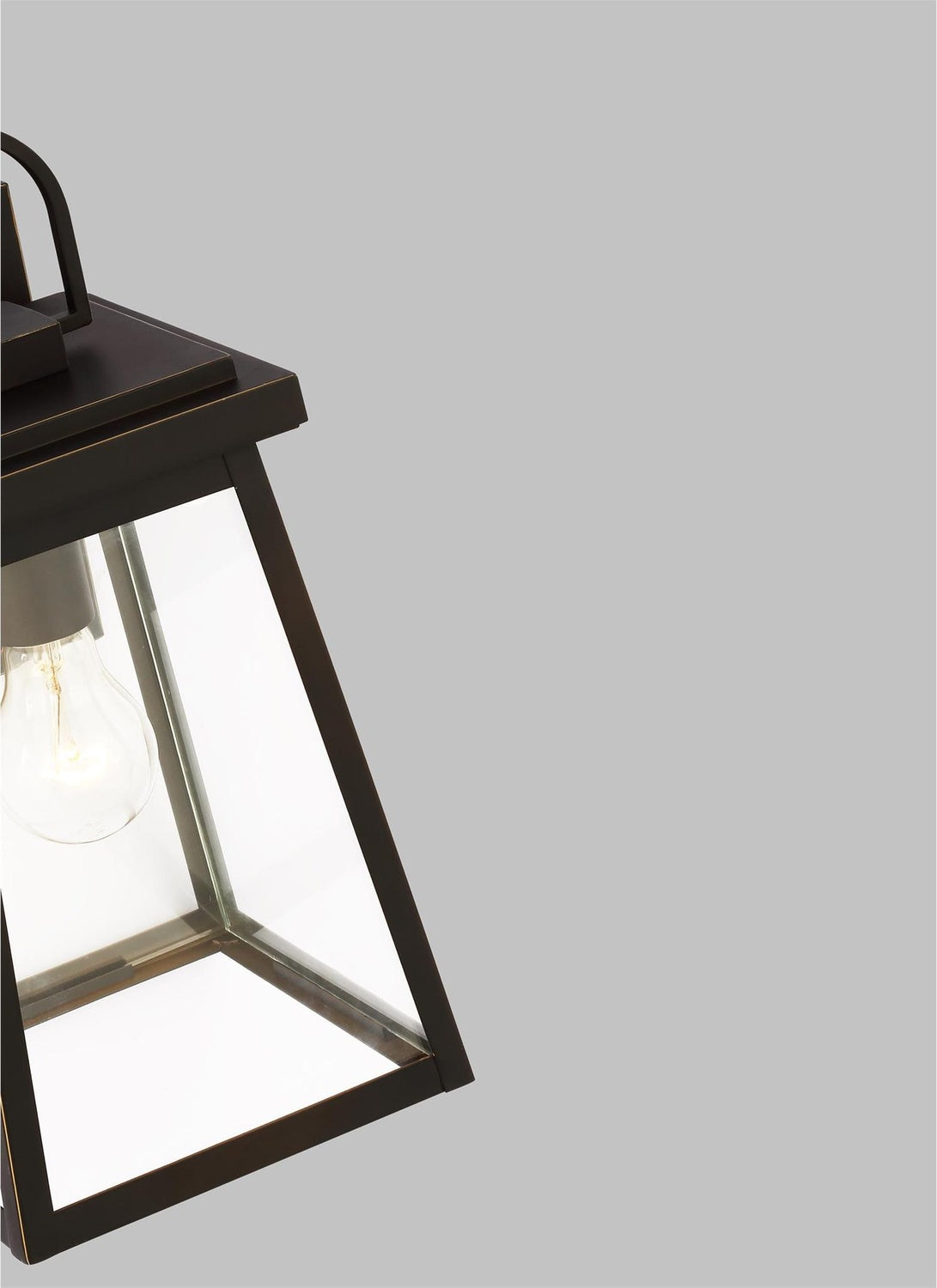VISUAL COMFORT & CO., FOUNDERS ONE LIGHT OUTDOOR WALL LANTERN, OUTDOOR WALL LIGHTS