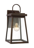 VISUAL COMFORT STUDIO, FOUNDERS ONE LIGHT OUTDOOR WALL LANTERN, OUTDOOR WALL LIGHTS