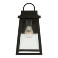 VISUAL COMFORT & CO., FOUNDERS ONE LIGHT OUTDOOR WALL LANTERN, OUTDOOR WALL LIGHTS