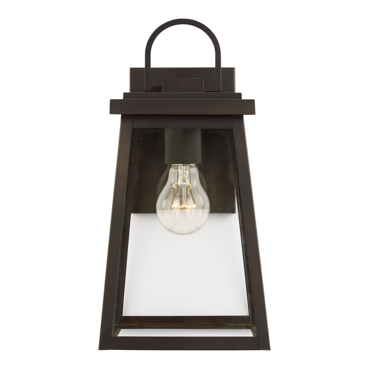 VISUAL COMFORT & CO., FOUNDERS ONE LIGHT OUTDOOR WALL LANTERN, OUTDOOR WALL LIGHTS