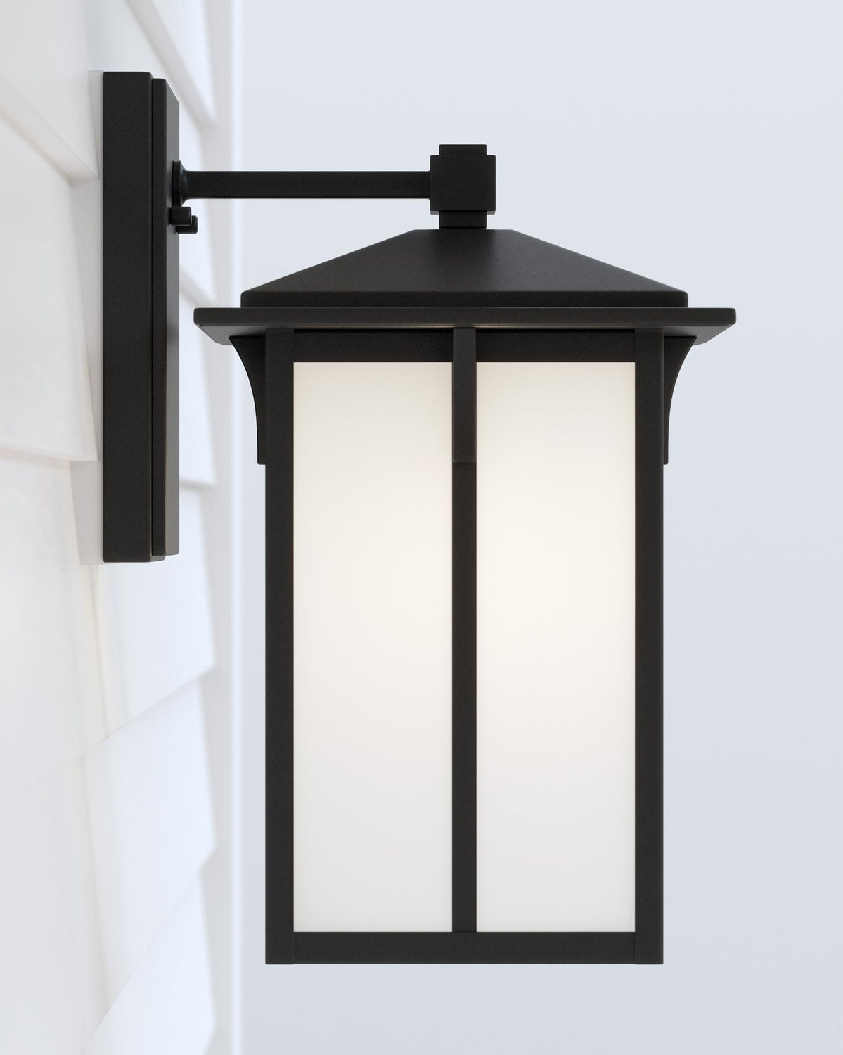 GENERATION LIGHTING, TOMEK ONE LIGHT OUTDOOR WALL LANTERN, OUTDOOR WALL LIGHTS