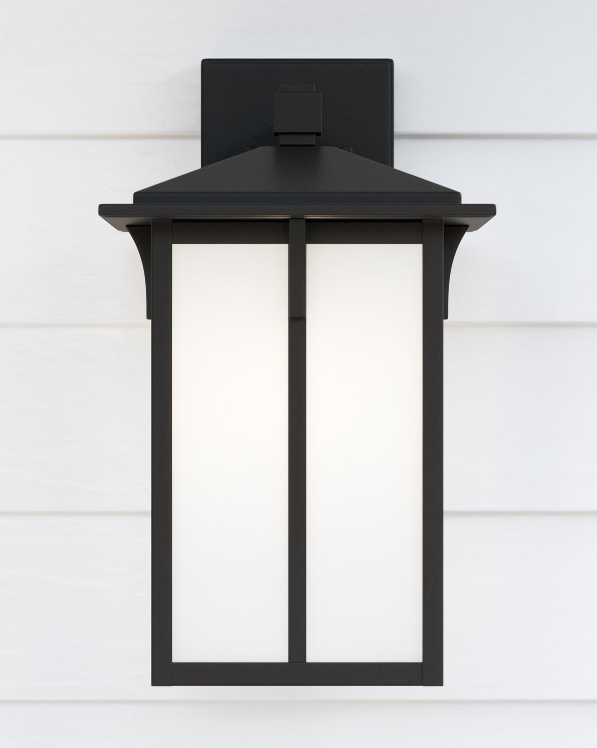 GENERATION LIGHTING, TOMEK ONE LIGHT OUTDOOR WALL LANTERN, OUTDOOR WALL LIGHTS
