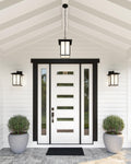 GENERATION LIGHTING, TOMEK ONE LIGHT OUTDOOR WALL LANTERN, OUTDOOR WALL LIGHTS