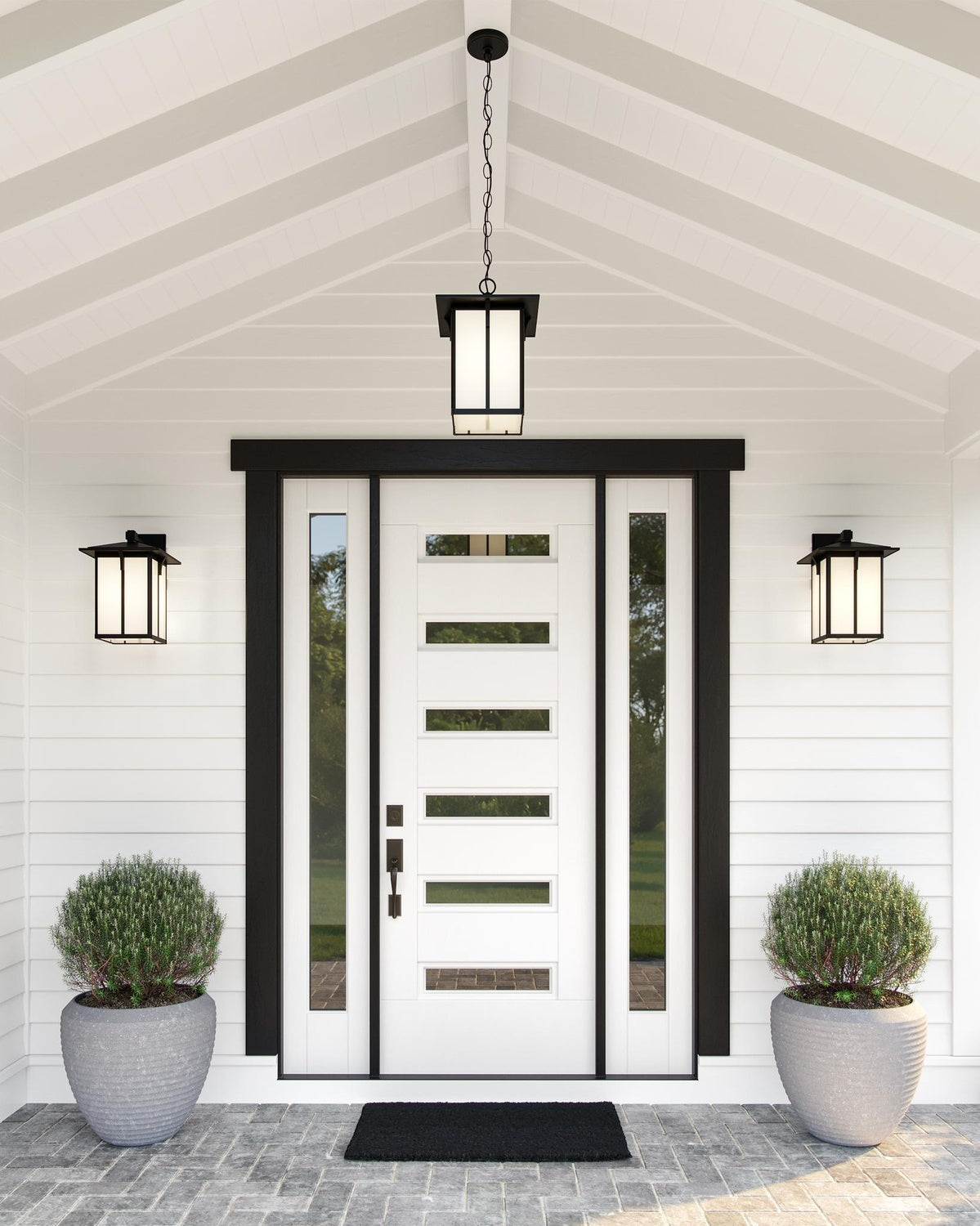 GENERATION LIGHTING, TOMEK ONE LIGHT OUTDOOR WALL LANTERN, OUTDOOR WALL LIGHTS