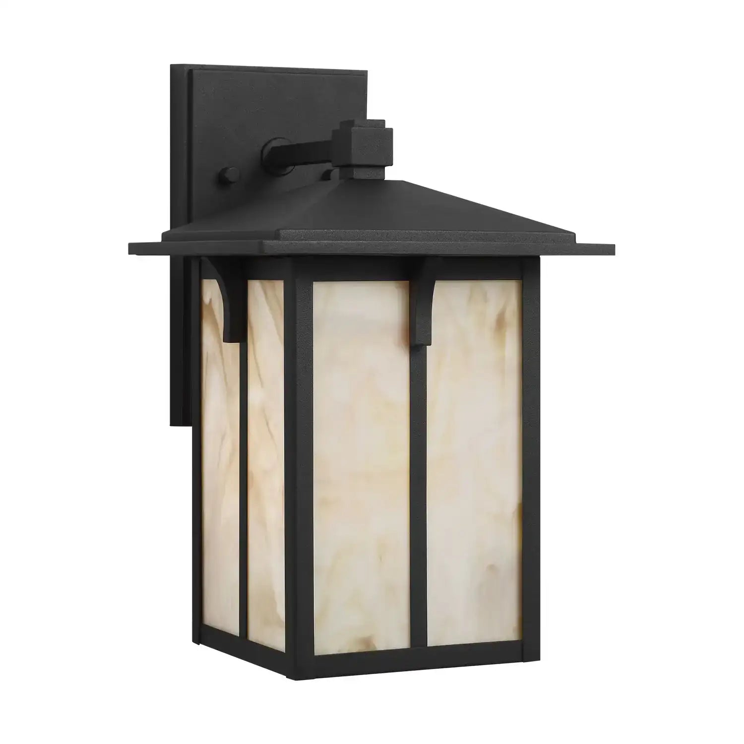 GENERATION LIGHTING, TOMEK ONE LIGHT OUTDOOR WALL LANTERN, OUTDOOR WALL LIGHTS