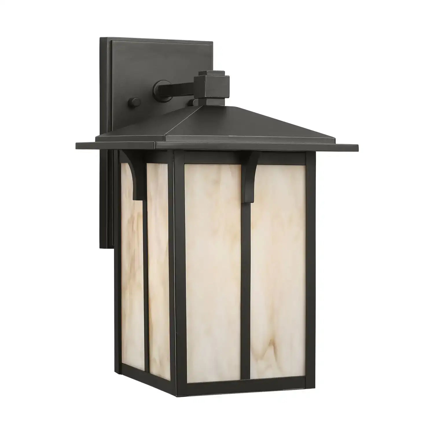 GENERATION LIGHTING, TOMEK ONE LIGHT OUTDOOR WALL LANTERN, OUTDOOR WALL LIGHTS