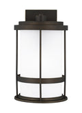 GENERATION LIGHTING, WILBURN ONE LIGHT OUTDOOR WALL LANTERN, OUTDOOR WALL LIGHTS