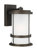 GENERATION LIGHTING, WILBURN ONE LIGHT OUTDOOR WALL LANTERN, OUTDOOR WALL LIGHTS