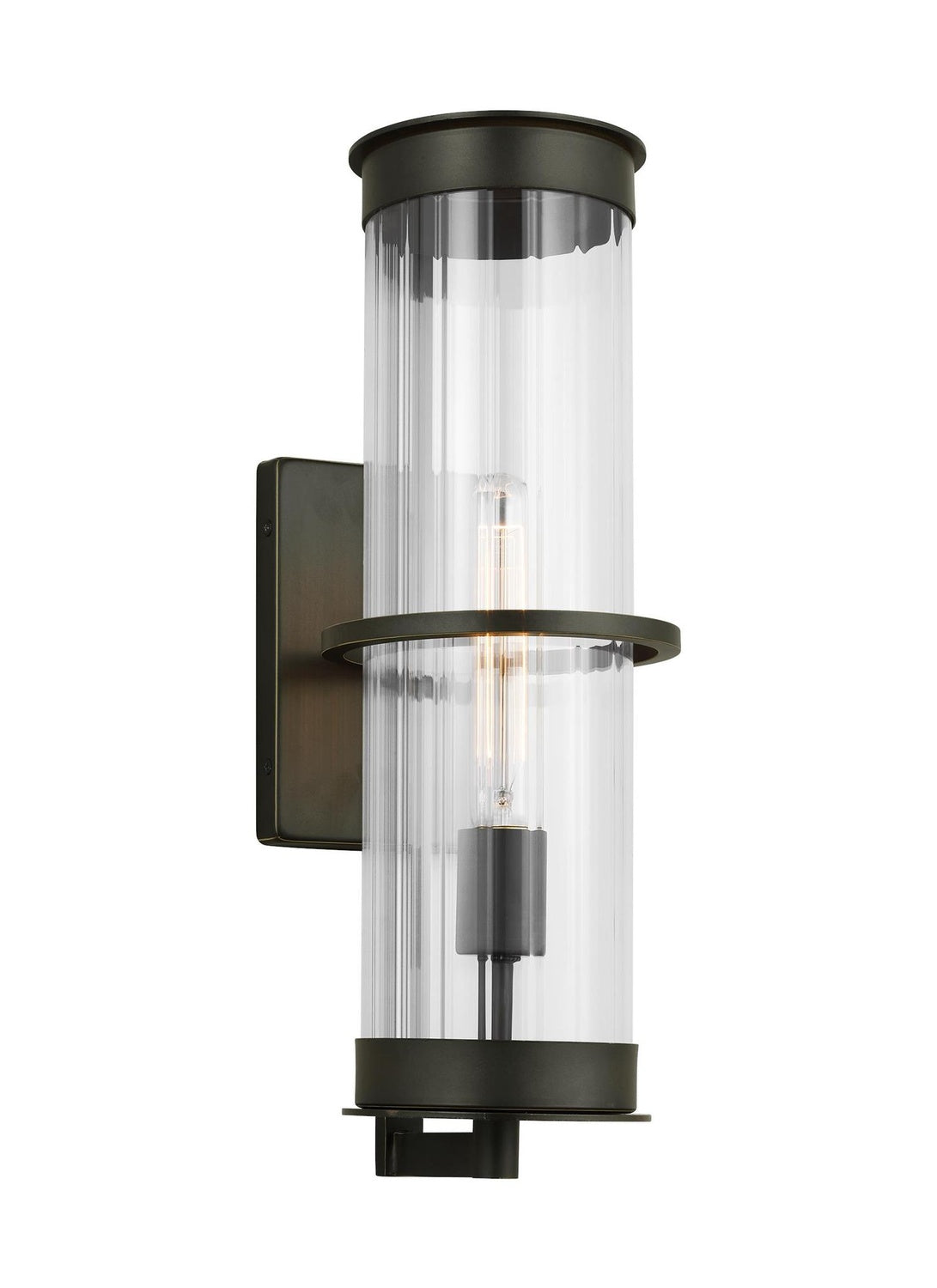 VISUAL COMFORT STUDIO, ALCONA ONE LIGHT OUTDOOR WALL LANTERN, OUTDOOR WALL LIGHTS