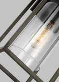 VISUAL COMFORT STUDIO, VADO ONE LIGHT OUTDOOR WALL LANTERN, OUTDOOR WALL LIGHTS