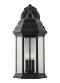 GENERATION LIGHTING, SEVIER THREE LIGHT DOWNLIGHT OUTDOOR WALL LANTERN, OUTDOOR WALL LIGHTS