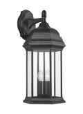 GENERATION LIGHTING, SEVIER THREE LIGHT DOWNLIGHT OUTDOOR WALL LANTERN, OUTDOOR WALL LIGHTS
