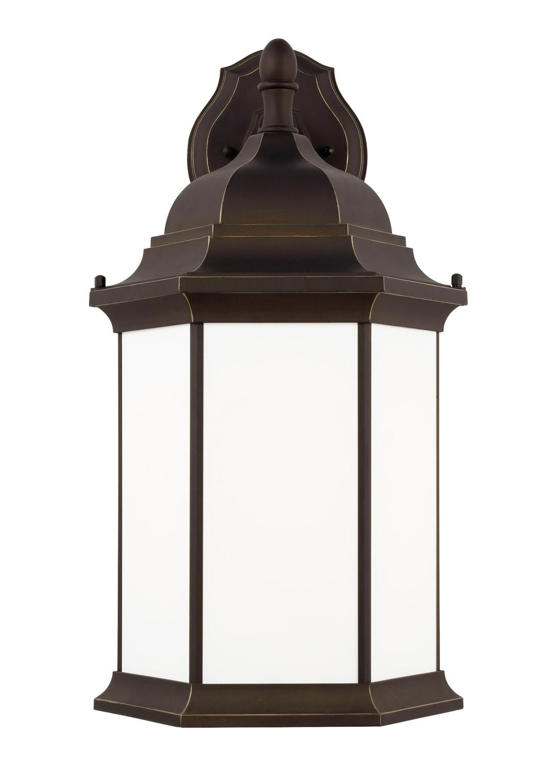 GENERATION LIGHTING, SEVIER ONE LIGHT DOWNLIGHT OUTDOOR WALL LANTERN, OUTDOOR WALL LIGHTS