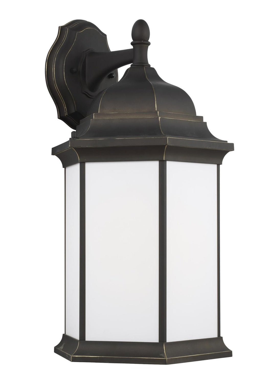 GENERATION LIGHTING, SEVIER ONE LIGHT DOWNLIGHT OUTDOOR WALL LANTERN, OUTDOOR WALL LIGHTS