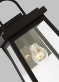 VISUAL COMFORT STUDIO, FOUNDERS ONE LIGHT OUTDOOR WALL LANTERN, OUTDOOR WALL LIGHTS
