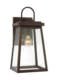 VISUAL COMFORT & CO., FOUNDERS ONE LIGHT OUTDOOR WALL LANTERN, OUTDOOR WALL LIGHTS
