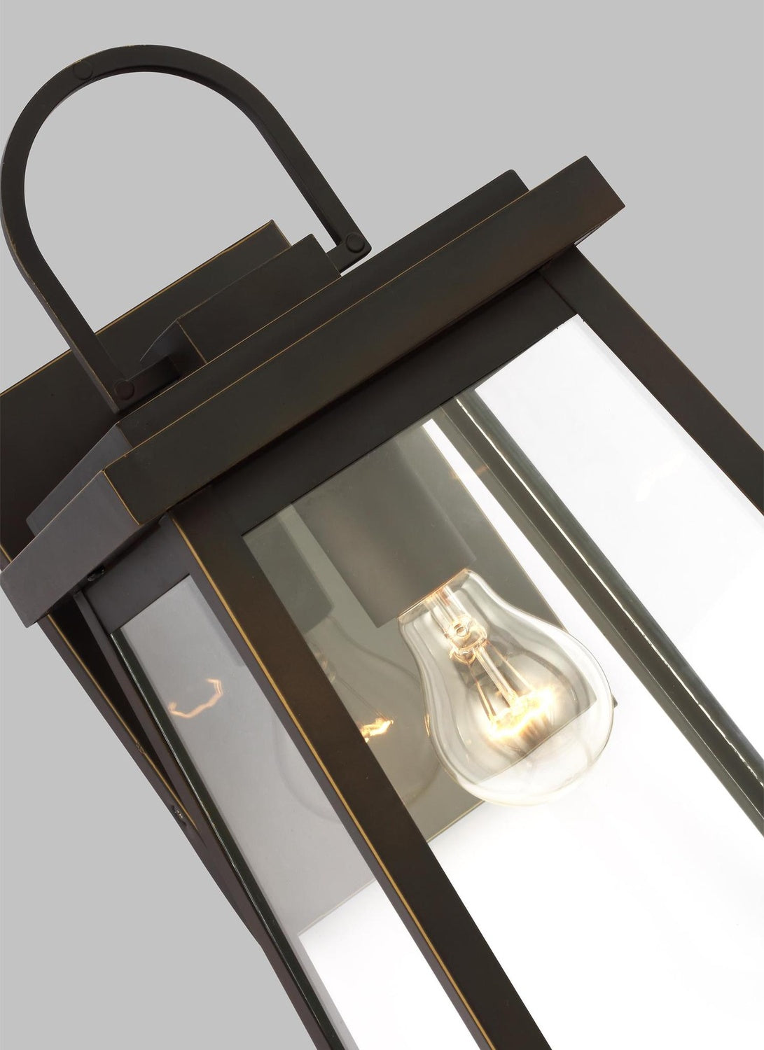 VISUAL COMFORT & CO., FOUNDERS ONE LIGHT OUTDOOR WALL LANTERN, OUTDOOR WALL LIGHTS