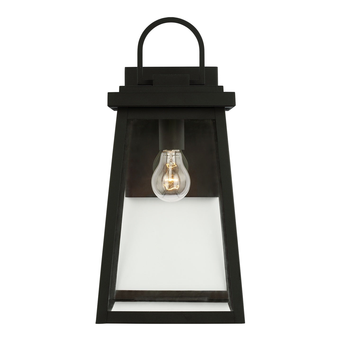 VISUAL COMFORT STUDIO, FOUNDERS ONE LIGHT OUTDOOR WALL LANTERN, OUTDOOR WALL LIGHTS