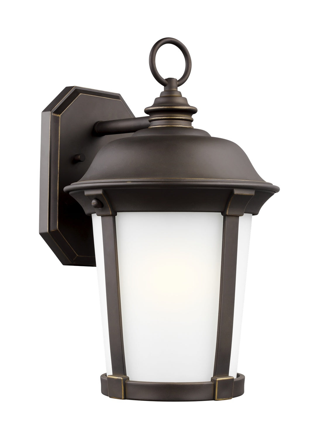 GENERATION LIGHTING, CALDER ONE LIGHT OUTDOOR WALL LANTERN, OUTDOOR WALL LIGHTS