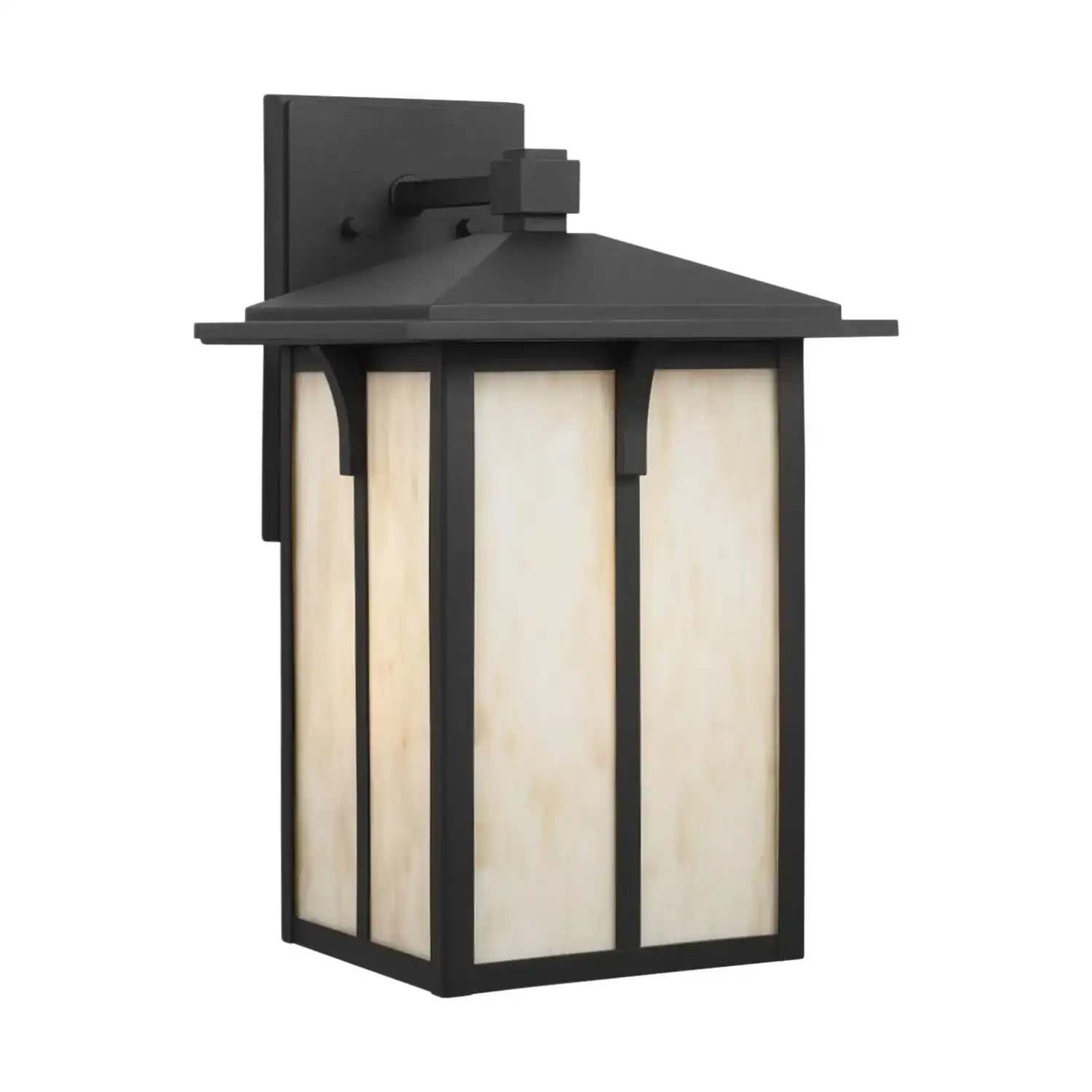 GENERATION LIGHTING, TOMEK ONE LIGHT OUTDOOR WALL LANTERN, OUTDOOR WALL LIGHTS