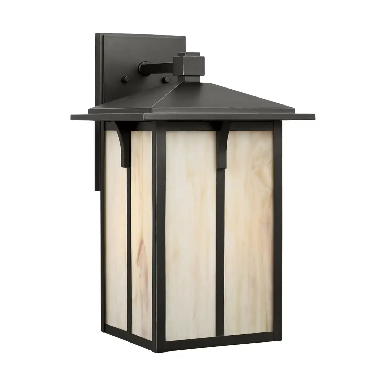 GENERATION LIGHTING, TOMEK ONE LIGHT OUTDOOR WALL LANTERN, OUTDOOR WALL LIGHTS